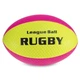 Яркий мяч для регби 9 размер RUGBY League ball регбийный мяч PU Желтый-розовый (RG-0391) - изображение 1