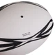 Мяч для регби Legend 3298 размер №4 White-Black - изображение 5
