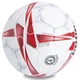 Мяч для футзала Core Attack Sprinter Grain 040 размер №4 White-Red - изображение 2