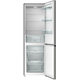 Холодильник з нижньою морозильною камерою Gorenje RK62EXL4, 185х60х60см, 2 двері, 208(112)л, А++, Механічне керування, Нержавіюча сталь (RK62EXL4) - зображення 2