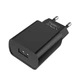 Мережевий зарядний пристрій з кабелем BOROFONE BA20A Sharp single port charger set(Lightning) 10.5W Black (6931474702128) - изображение 3