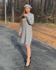 Итальянское трикотажное платье Lara L/XL серое - изображение 3
