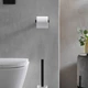 Держатель туалетной бумаги EMCO Loft черный металл 0500 133 01 - изображение 4