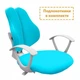 Детское кресло Evo-Kids Mio-2 обивка голубая однотонная Y-408 KBL - изображение 5