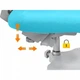 Детское кресло Evo-Kids Mio-2 обивка голубая однотонная Y-408 KBL - изображение 6