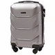 Чемодан мини XS 17" Wings 147 ручная кладь 52x33x20см 25л на 4 колесах Серебряный - изображение 1