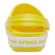 Сабо Crocs Crocband Clog 44 р 28.4-29 см Лимонные с белым 11016-7B0-M11/W13 Lemon/White - изображение 6