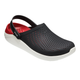 Сабо Crocs Literide Clog 45 р 29.2-29.7 см Черные с красным и белым 204592-066-M12/W14 Black/White - изображение 2