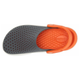 Сабо Crocs Literide Kids Clog 31-32 р 19.2-20.0 см Дитячі Темно сірі 205964-04O-J1 Bright Black/White - зображення 4