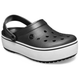 Сабо Crocs Crocband Platform Clog 40-41 р 25.8-26.7 см Чорні 205434-M8/W10 Black/White - зображення 2
