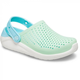 Детские Сабо Crocs LiteRide Kids Clog 30 р 18.4-19.1 см Мятные 205964-C13 neo mint/almost white - изображение 2
