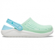 Детские Сабо Crocs LiteRide Kids Clog 30 р 18.4-19.1 см Мятные 205964-C13 neo mint/almost white - изображение 3