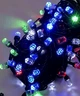 Гирлянда Рубин 8 мм 100 LED, 7 метров, мульти цвет (двухцветная лампа) 1251-84 - изображение 1