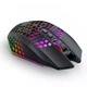 Мышь беспроводная игровая бесшумная с подсветкой HYSJ T500 Black - изображение 15