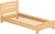 Кровать Estella Венеция Люкс 80х190 ordf Щит Л2.5 Бук (3001288028) - изображение 3