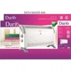 Конвектор електричний обігрівач 20 м2 Dario DCH7120 3 режими потужності 750/1250/2000 Вт термостат терморегулятор білий підлоговий - зображення 8