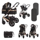 Детская коляска Lorelli Lora set Luxe Black - изображение 12