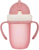 Кухоль Canpol Babies Matte Pastels із силіконовою трубочкою 210 мл Рожевий (56/522_pin) - зображення 2