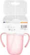 Кухоль Canpol Babies Matte Pastels із силіконовою трубочкою 210 мл Рожевий (56/522_pin) - зображення 4