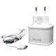 Сетевое зарядное устройство повышенной мощности Bavin PC-380Y с кабелем USB-micro USB - изображение 4