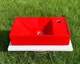 Умывальник Snail «Эстель R» 400*220мм Красный 152А300 - изображение 1