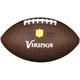 Мяч для американского футбола Wilson NFL Minnesota Vikings композитная кожа (WTF1748XBMN) - изображение 3