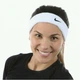Пов'язка на голову Nike Swoosh Headband для фітнесу білий (N.NN.07.101.OS) - зображення 2
