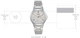 Женские часы Casio LTP-V300D-7A2UDF Круглые Белые с серебристым - изображение 3