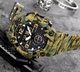 Тактические военные часы Skmei Premium 57520 (Серия Military) Зеленые хаки - изображение 6