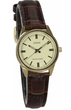 Стильные женские часы Casio LTP-V005GL-9AUDF Желтые/золотистые с коричневым - изображение 2