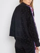 Bluza damska bez kaptura welurowa Champion 111047-KL001 XS Czarna (8052785222001) - obraz 2