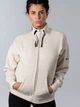Толстовка на блискавці без капюшона жіноча Champion 111985-MM003 XS White Cream Panna (8056426328947) - зображення 1