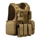 Жилет разгрузочный Protector Plus Z509 с системой MOLLE нейлоновый Coyote brown - изображение 2