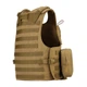 Жилет разгрузочный Protector Plus Z509 с системой MOLLE нейлоновый Coyote brown - изображение 4