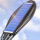 Консоль LED прожектор ліхтар із сонячної батареї на стовп solar street light 220W 7381 - зображення 3