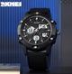Мужские часы с мощным корпусом Skmei 1757BKWT Black-White - изображение 2