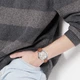 Наручний годинник Casio MTP-V300L-7A2UDF Світло-жовтий з світло-коричневим ремінцем - зображення 6