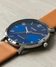 Наручные часы Casio MTP-VT01L-2B2UDF современные Синие со светло-коричневым - изображение 5