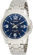 Кварцевые Наручные часы Casio MTP-1314D-2AVDF Синие с серебристым - изображение 9