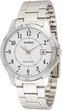 Наручные часы Casio MTP-V004D-7BUDF Белые с серебристым браслетом - изображение 1