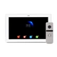 Комплект відеодомофона ATIS AD-1070FHD/T White з підтримкою Tuya Smart + AT-400FHD Silver (1125928) - изображение 1