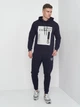 Худи мужское Armani Exchange 10902.21 2XL Темно-синее - изображение 3