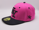 Кепка дитяча M&JJ NY (Snapback) Рожевий-Чорний (4010) - зображення 2
