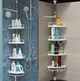 Угловая полка в ванную комнату Multi Corner Shelf Стойка Стелаж RT-77 - изображение 1