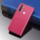 Чехол Clover для Samsung A21 2020 / A215F книжка с цветком Малиновый Без Бренда - изображение 2