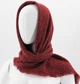 Шаль-Косынка Зимняя M&JJ Бордо 140х140х220 см (8483) - изображение 4