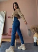 Вязанный кардиган Monamy Larionoff 42-46 кэмэл (001836) - изображение 5