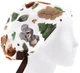 Медицинская шапочка женская HeadwearUniverse универсальная принт Белочка зайчик - изображение 1