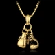 Брелок Боксерські Перчатки На Ключі Gold - зображення 2