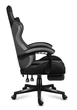 Игровое компьютерное кресло HUZARO Force 4.7 Grey Mesh Обивка ткань Серое - изображение 6
